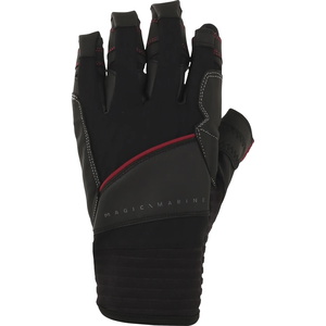 Magic Marine Junior Racing Gloves Full Flexiable Gloves MM041009 - Black